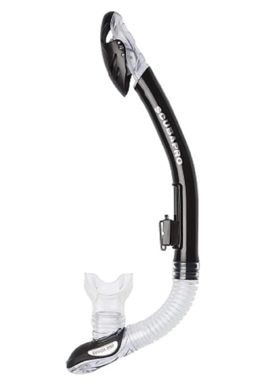 Scubapro Fusion Dry snorkel, black with dry valve